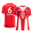 KIMMICH #6 Munich Domicile Maillot 2025/26 Rouge - Super