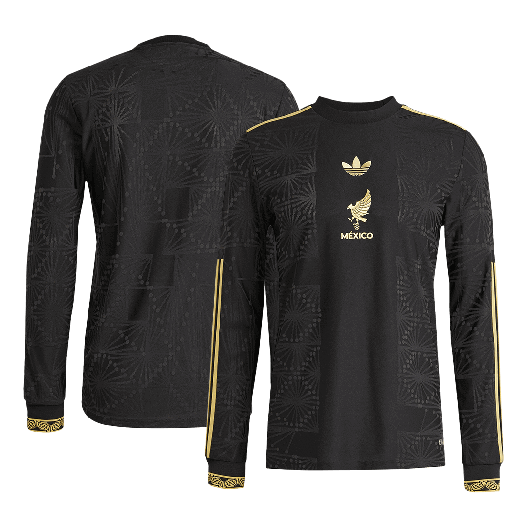 Maillot de Foot Mexique Third Maillot Manches Longues 2025 Authentique - Gold Cup
