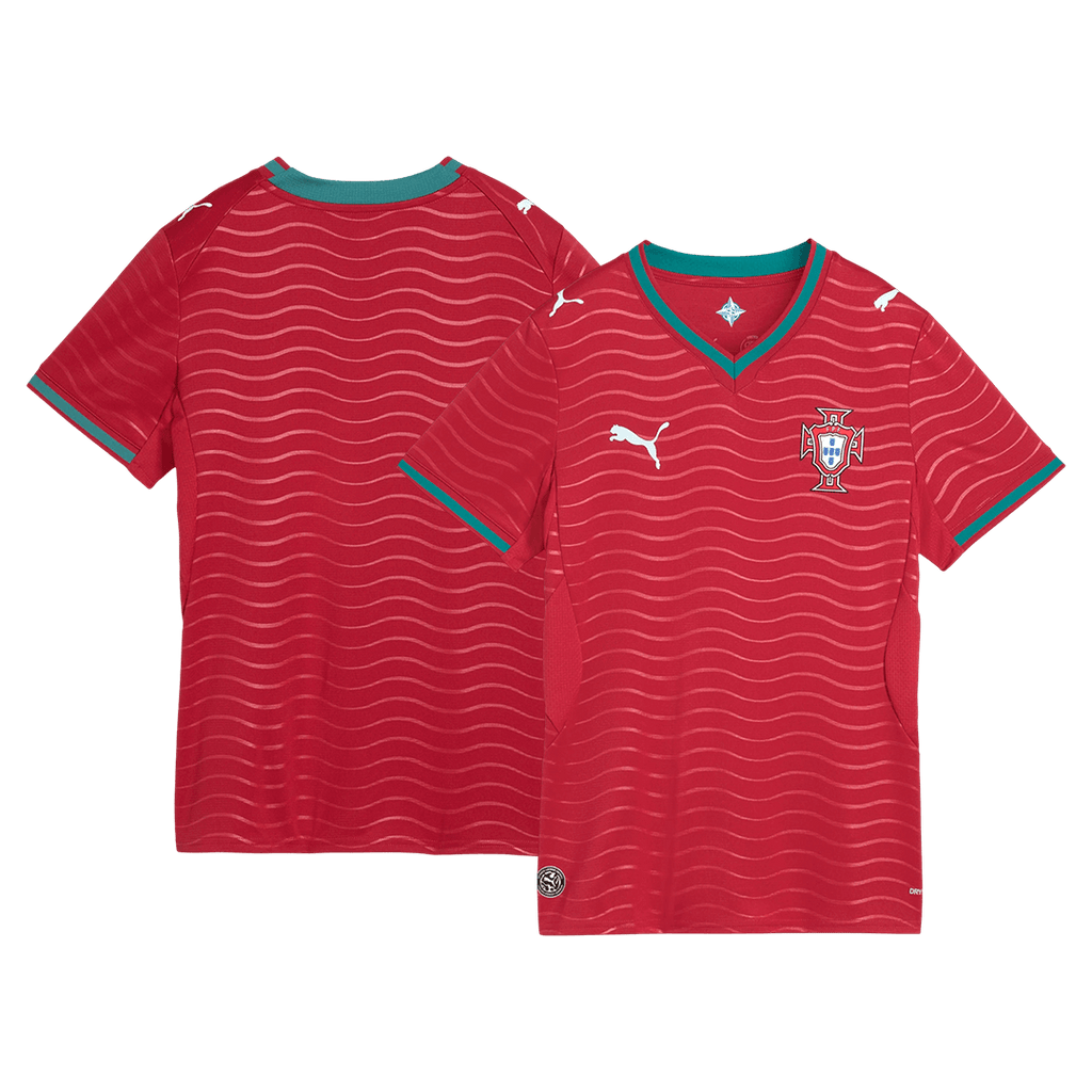 Femme Portugal Domicile Maillot - Coupe du Monde 2026 Rouge