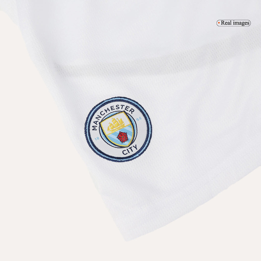 Manchester City Domicile Maillot Kit 2024/25 Enfant