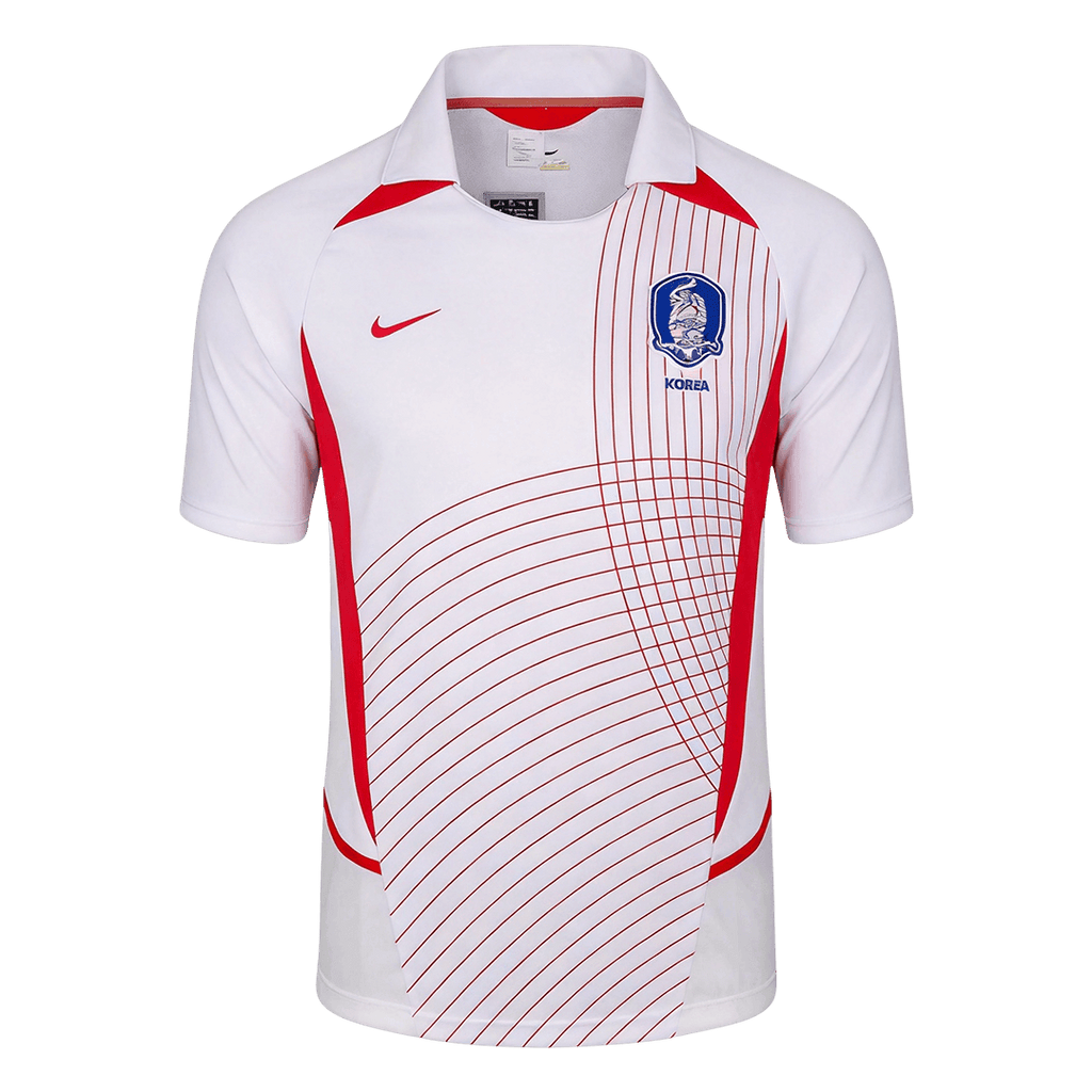 Retro Corée du Sud Extérieur Maillot 2002 Blanc