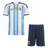 Argentine Domicile Maillot Kit Coupe du Monde 2026 Blue&White