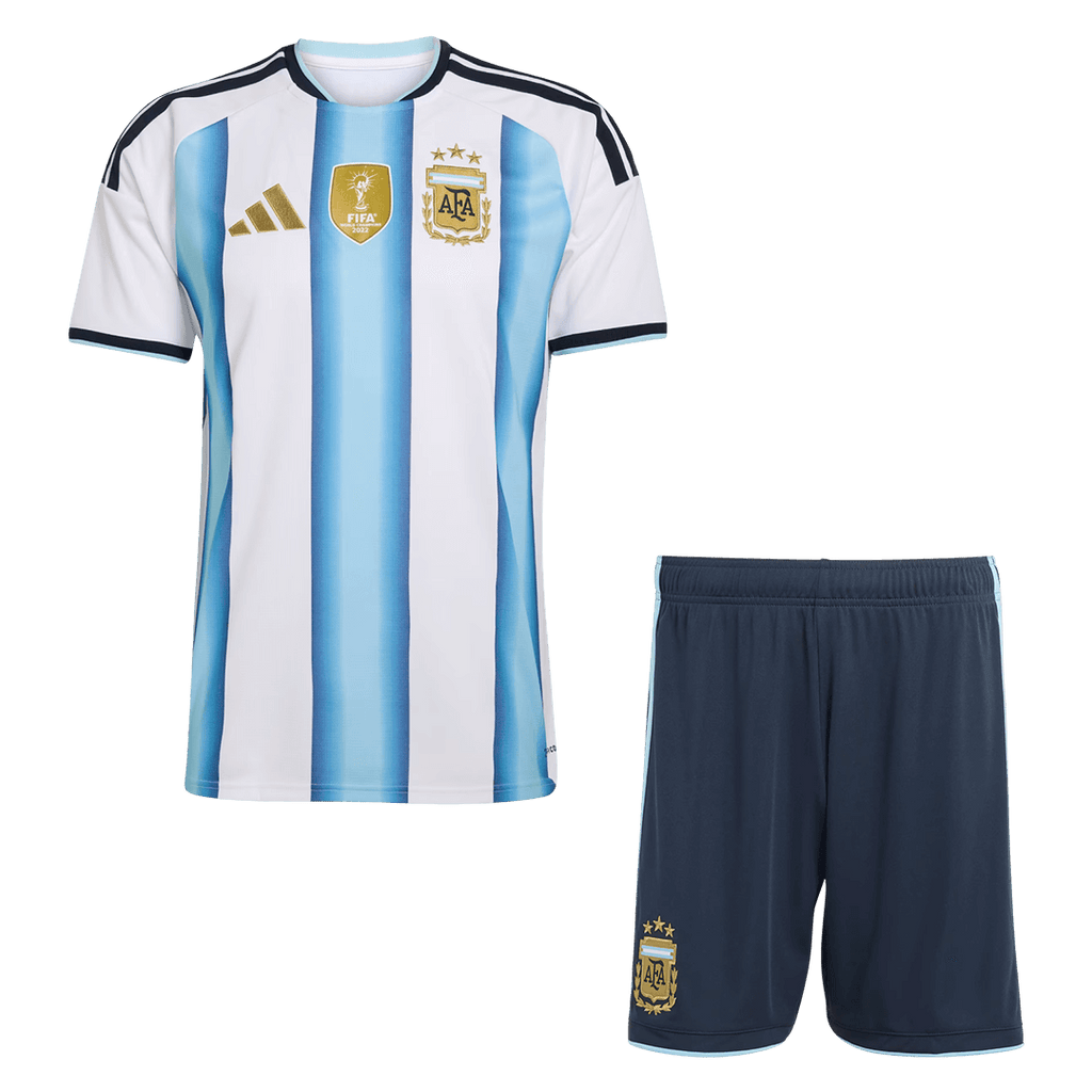 Argentine Domicile Maillot Kit Coupe du Monde 2026 Blue&White