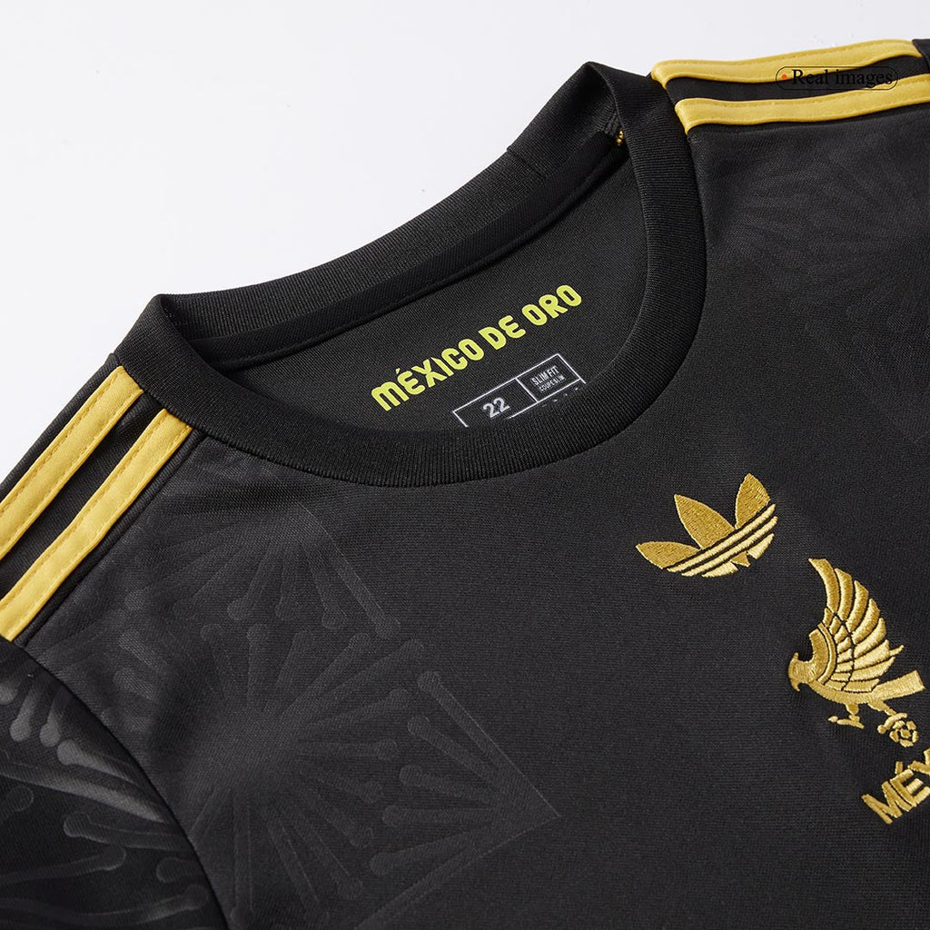 Mexique Third Away Maillot Kit 2025 Enfant- Gold Cup
