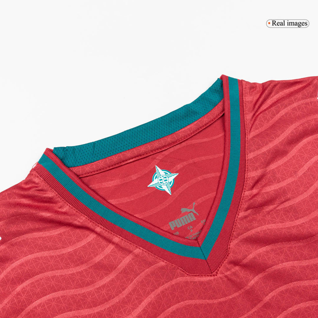 B.FERNANDES #8 Portugal Domicile Maillot - Coupe du Monde 2026 Rouge Joueur