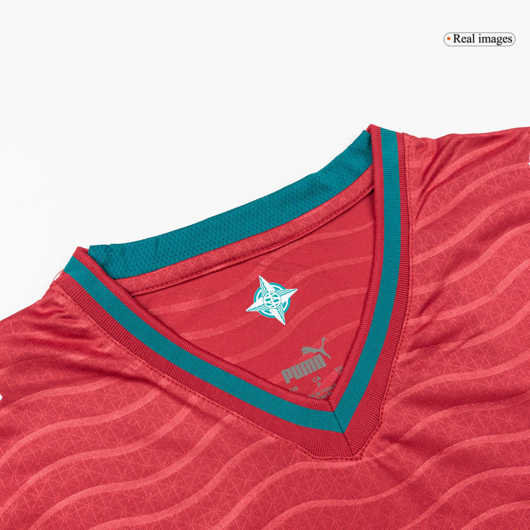 BERNARDO #10 Portugal Domicile Maillot - Coupe du Monde 2026 Rouge Joueur