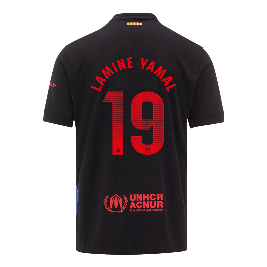 LAMINE YAMAL #19 Barcelone Extérieur Maillot 2024/25