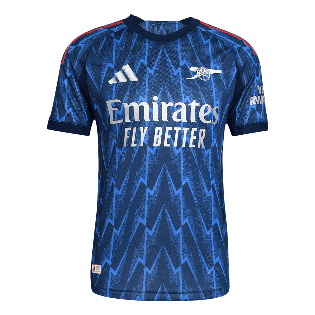 Arsenal Extérieur Maillot 2025/26 Bleu Authentique