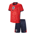 Angleterre Extérieur Maillot Kit - Coupe du Monde 2026 Enfant Rouge