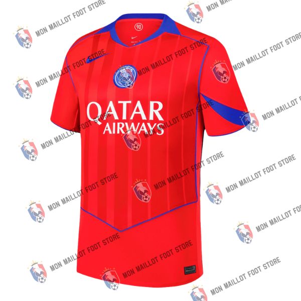 Third Maillot 2025/26 Rouge Grande Taille