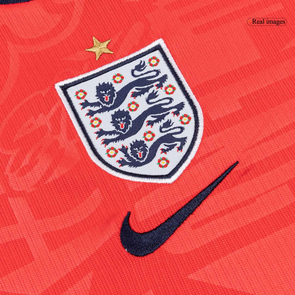 Angleterre Extérieur Maillot Kit - Coupe du Monde 2026 Enfant Rouge