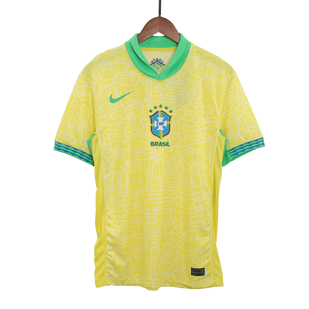 Brésil Domicile Maillot 2024 - Super Grande Taille