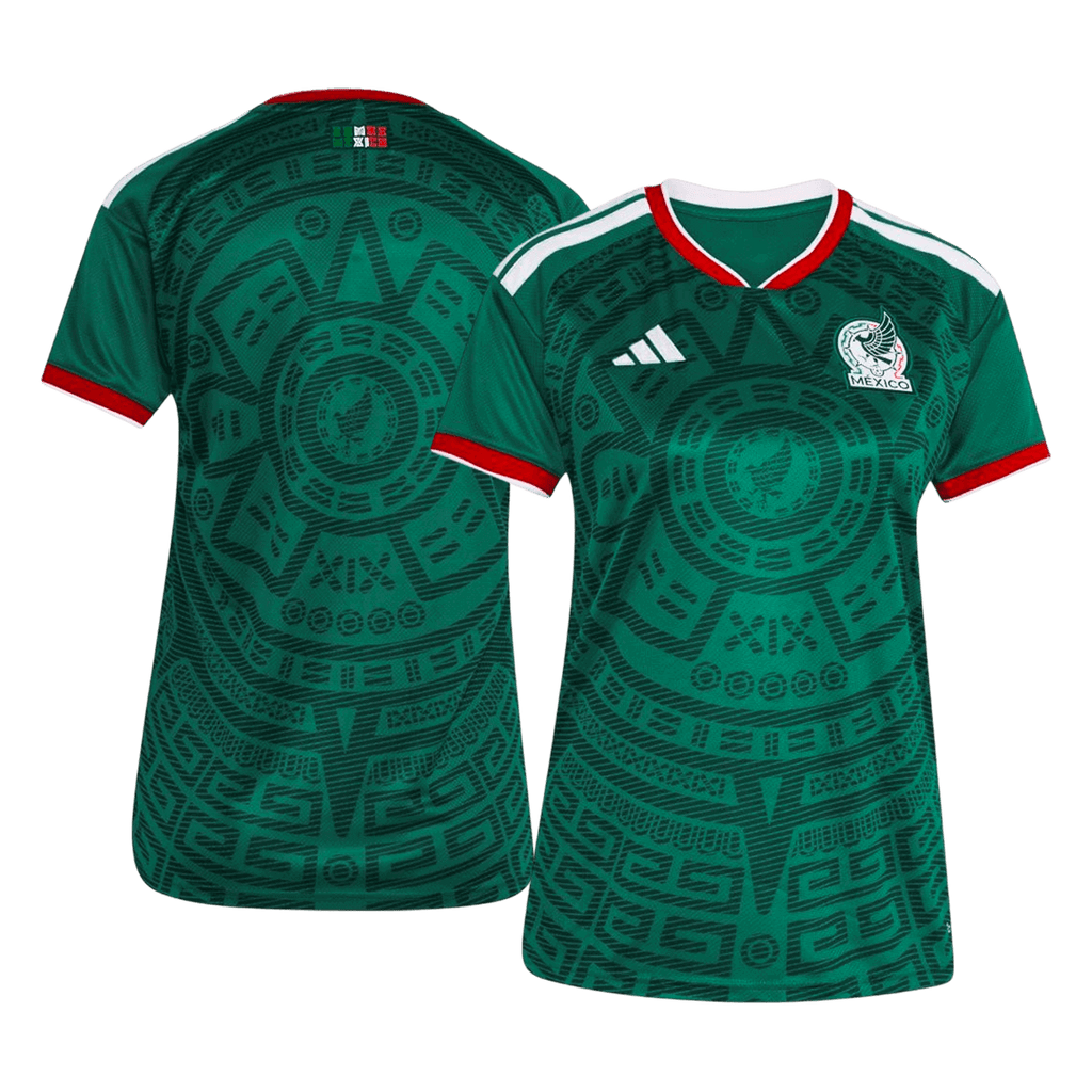 Femme Mexique Domicile Maillot - Coupe du Monde 2026 Vert