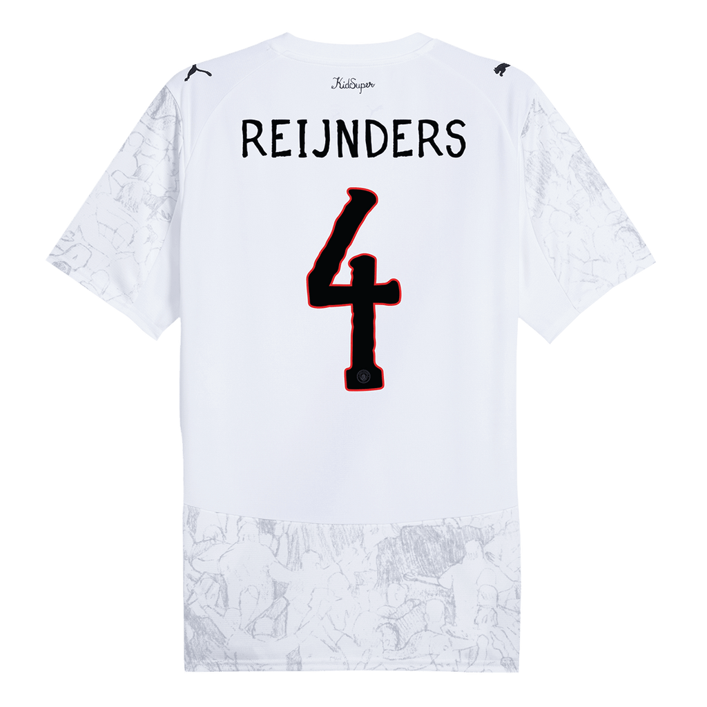 REIJNDERS #4 Manchester City Maillot 2025/26 Blanc - Club World Cup
