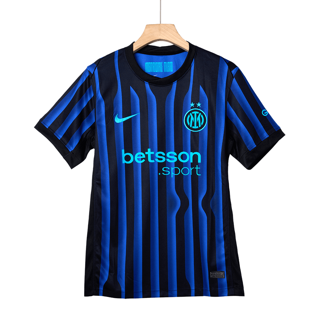DUMFRIES #2 Inter Milan Domicile Maillot 2025/26 Blue&Black