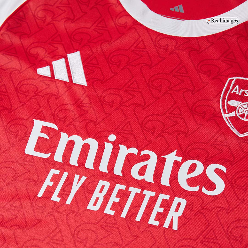 Femme Arsenal Domicile Maillot 2025/26 Rouge