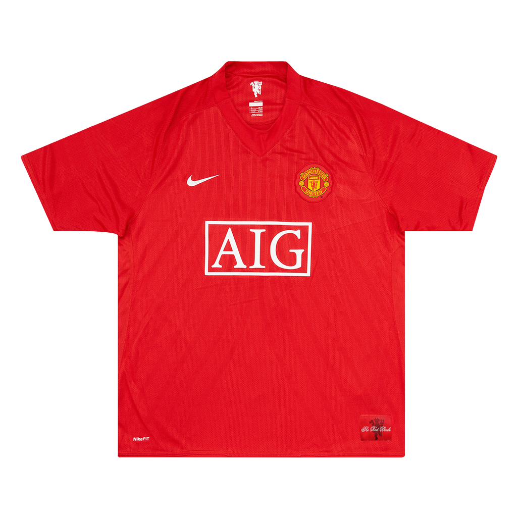 Retro RONALDO #7 Manchester United Domicile Maillot 2007/08