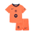 Barcelone Third Maillot Kit 2025/26 Enfant Orange