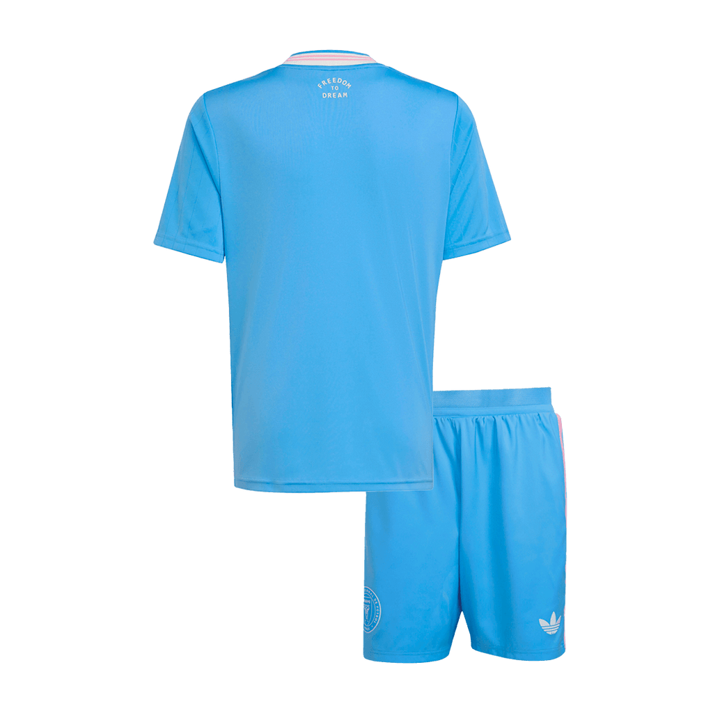 Inter Miami CF Third Maillot Kit 2025 Junior Bleu