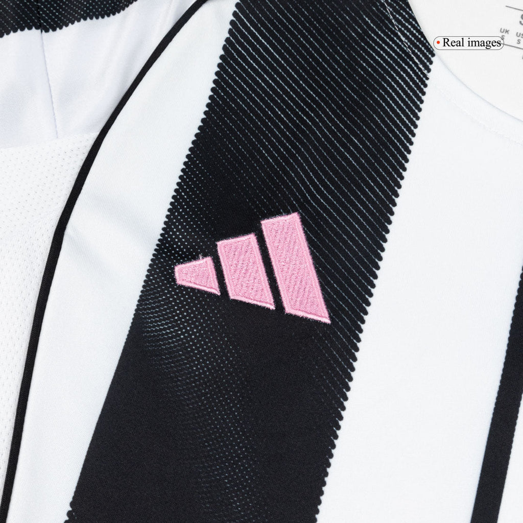Femme Juventus Domicile Maillot 2025/26 Noir&Blanc