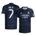 VINI JR. #7 Real Madrid Extérieur Maillot 2025/26 Grande Taille