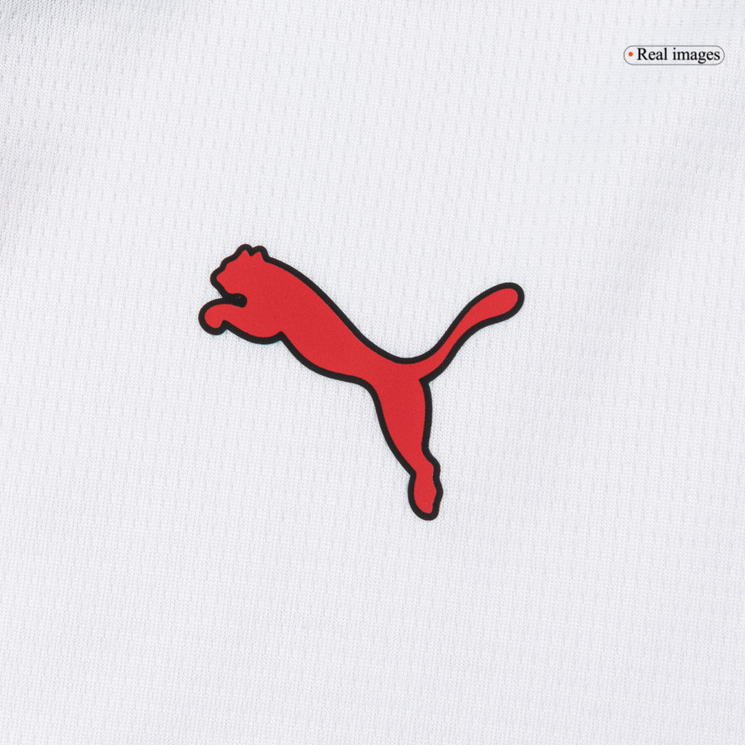 AC Milan Extérieur Maillot Kit 2025/26 Enfant Blanc