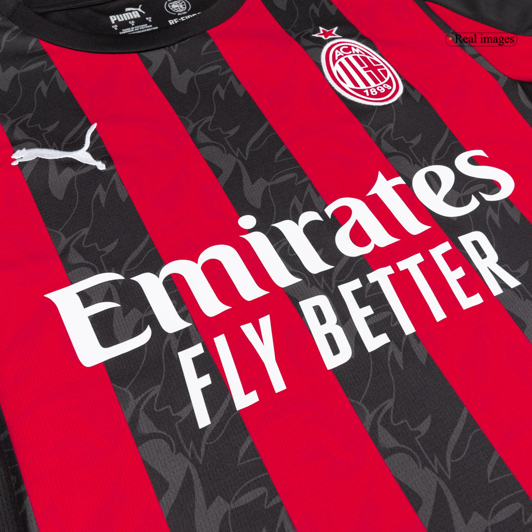 FOFANA #19 AC Milan Domicile Maillot 2025/26 Red&Black - Super