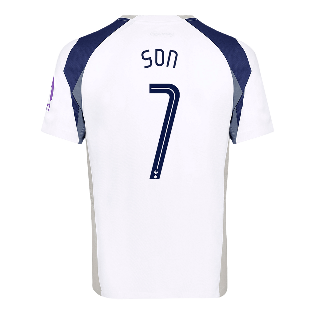 SON #7 Tottenham Hotspur Domicile Maillot 2025/26 - UCL