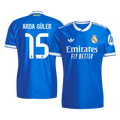 ARDA GÜLER #15 Real Madrid Third Maillot 2025/26 Bleu Joueur