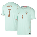 DEMBELE #7 France Extérieur Maillot - Coupe du Monde 2026 Vert Joueur
