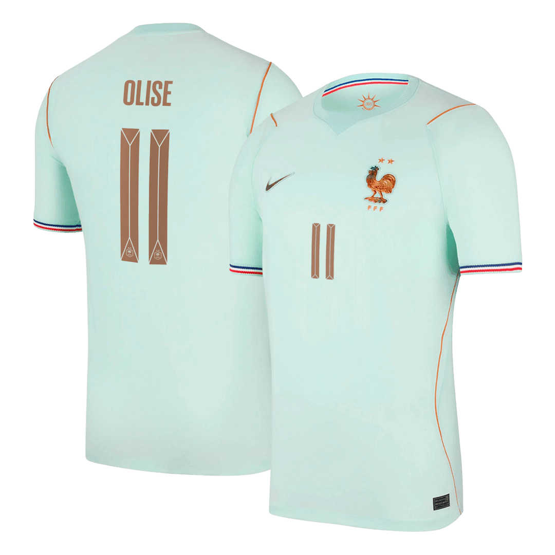OLISE #11 France Extérieur Maillot - Coupe du Monde 2026 Bleu