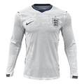 Angleterre Domicile Maillot Manches Longues - Coupe du Monde 2026 Blanc