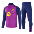 Barcelone Sweatshirt Kit 2025/26 Enfant Violet