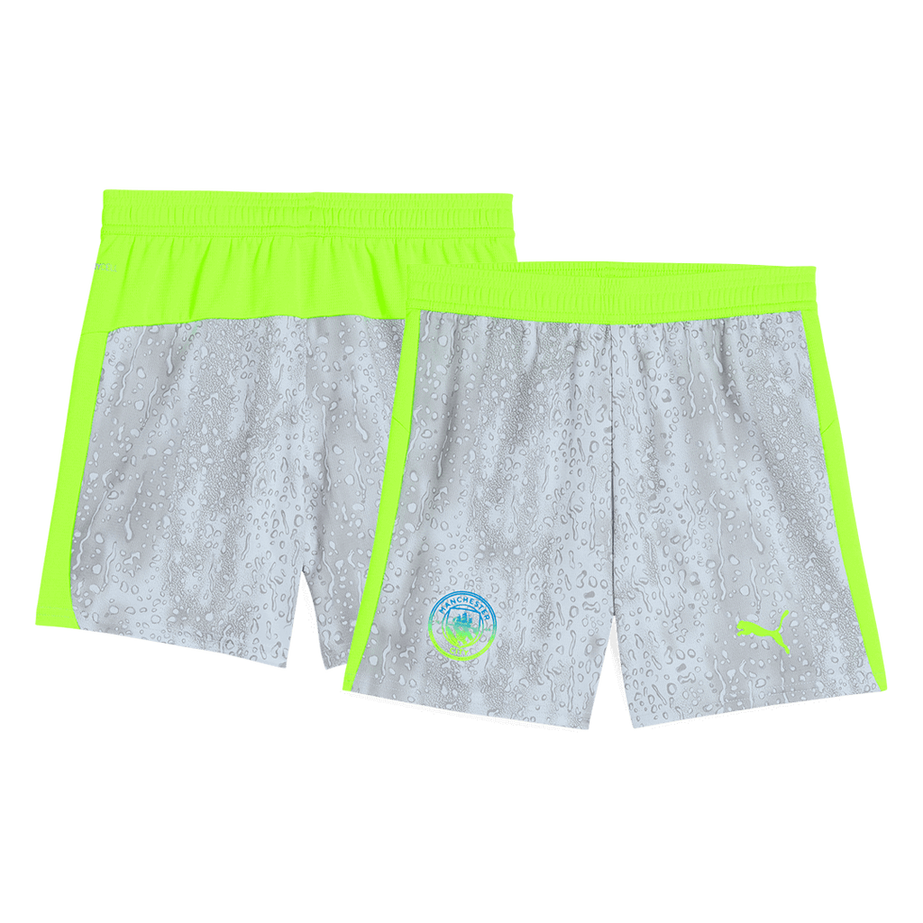 Manchester City Third Maillot Kit 2025/26 Gris