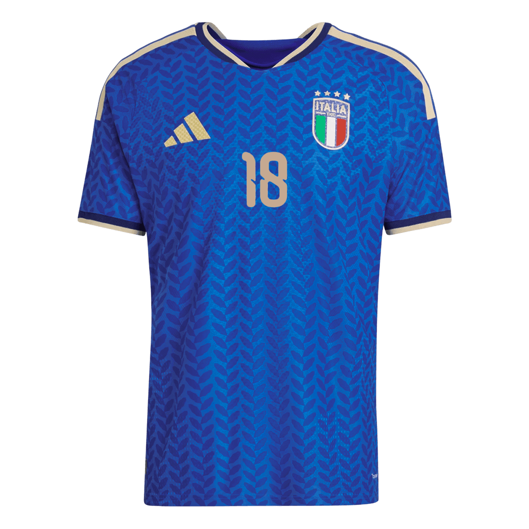 DARMIAN #13 Italie Domicile Maillot Coupe du Monde 2026 Bleu Joueur