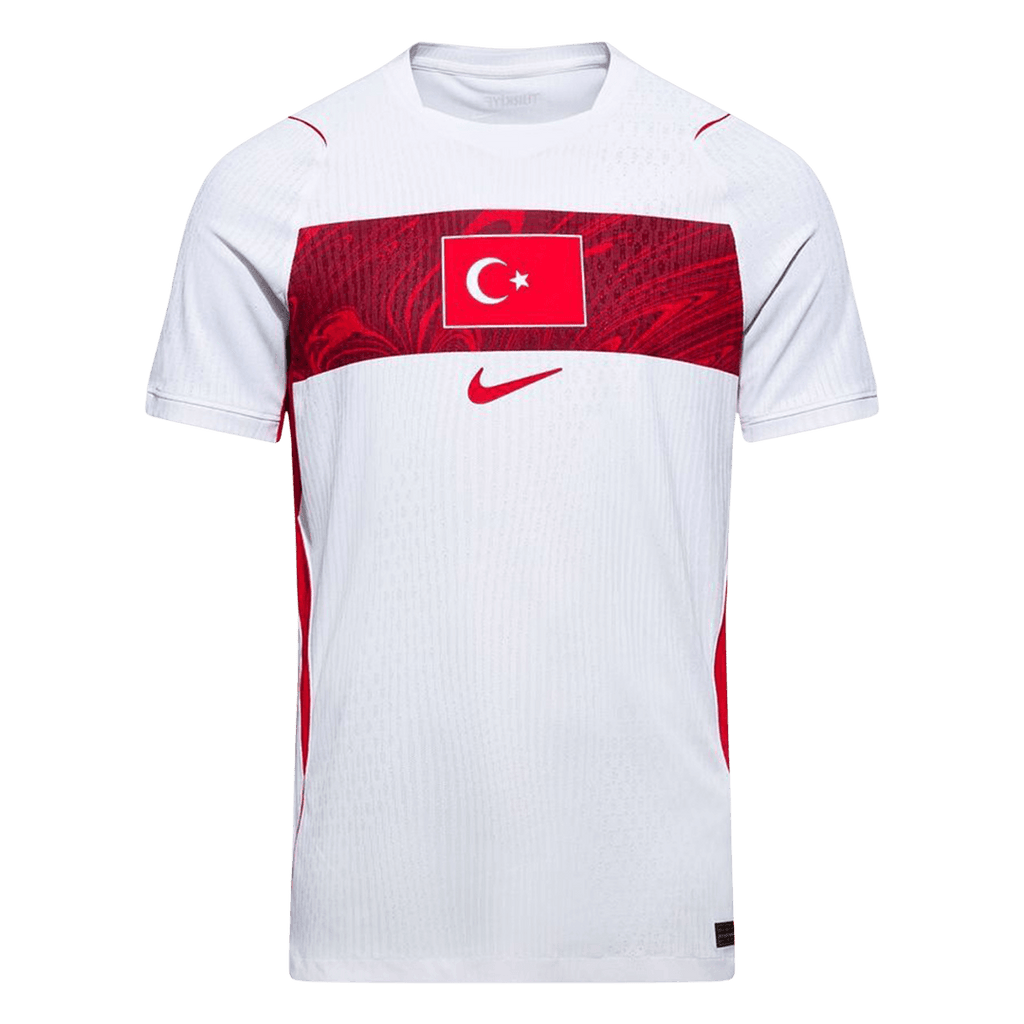 Turquie Extérieur Maillot - Coupe du Monde 2026 Blanc Joueur