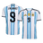 J.ÁLVAREZ #9 Argentine Domicile Maillot Coupe du Monde 2026 Blue&White