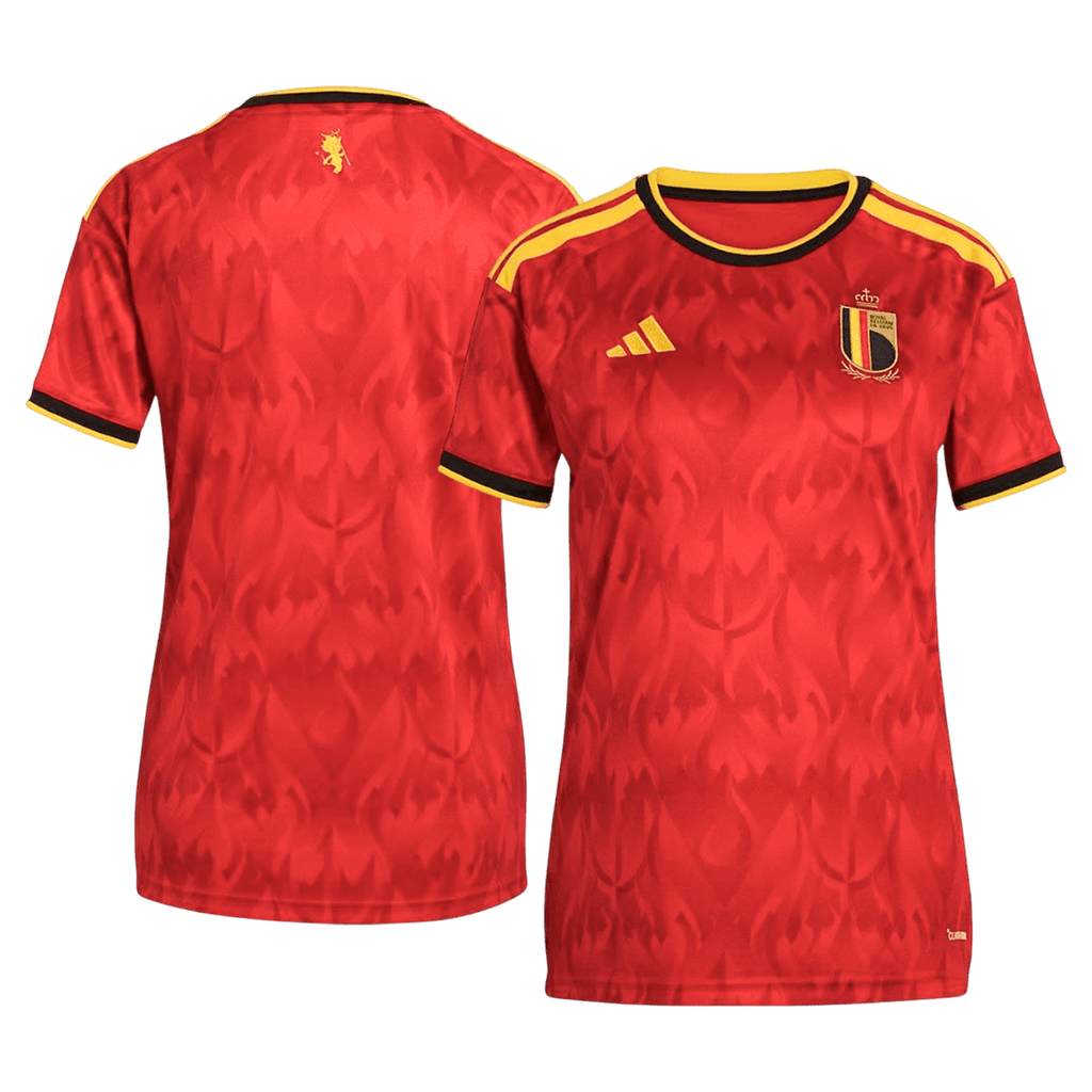 Femme Belgique Domicile Maillot - Coupe du Monde 2026 Rouge