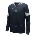 Chelsea Maillot Manches Longues 2025/26 Noir Grande Taille