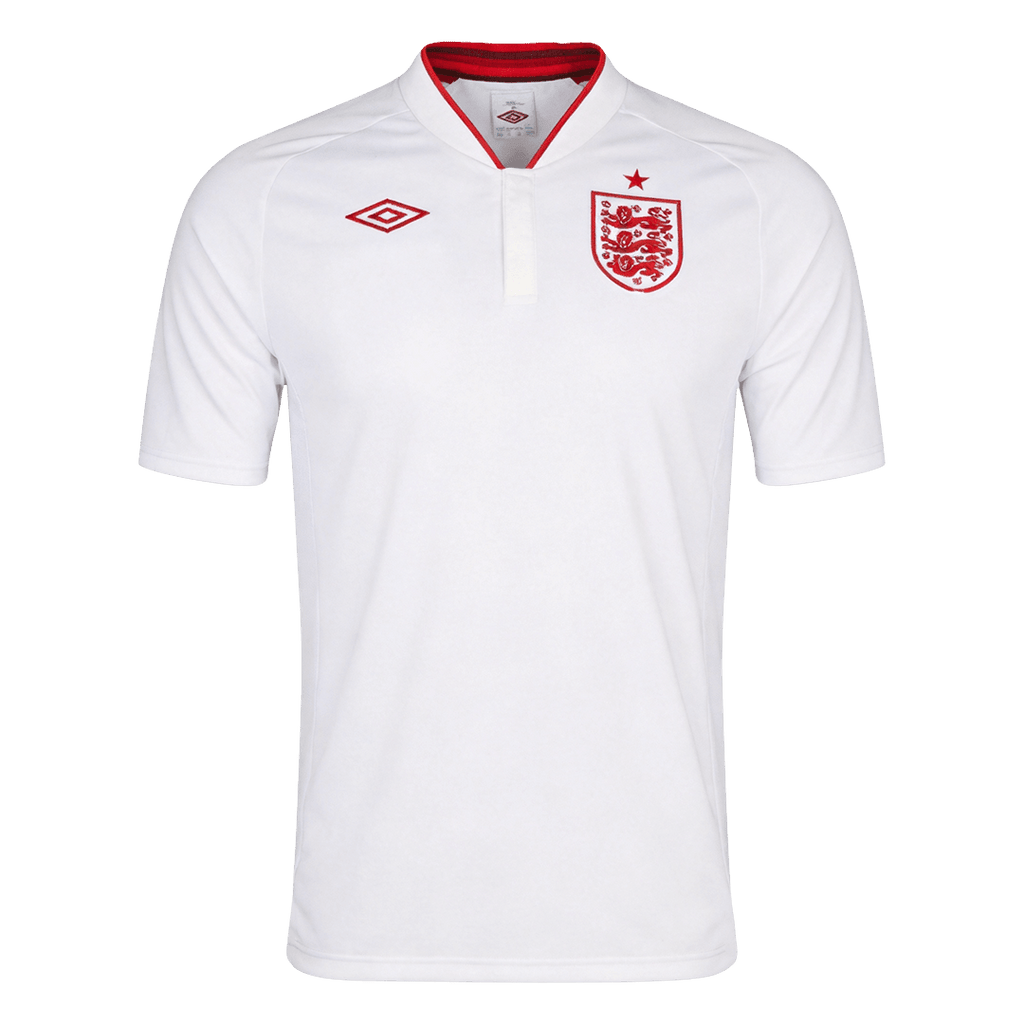 Retro Angleterre Domicile Maillot 2012 Blanc