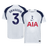 DRAGUSIN #3 Tottenham Hotspur Domicile Maillot 2025/26 Blanc Joueur