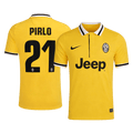 Retro PIRLO #21 Juventus Extérieur Maillot 2013/14 Jaune