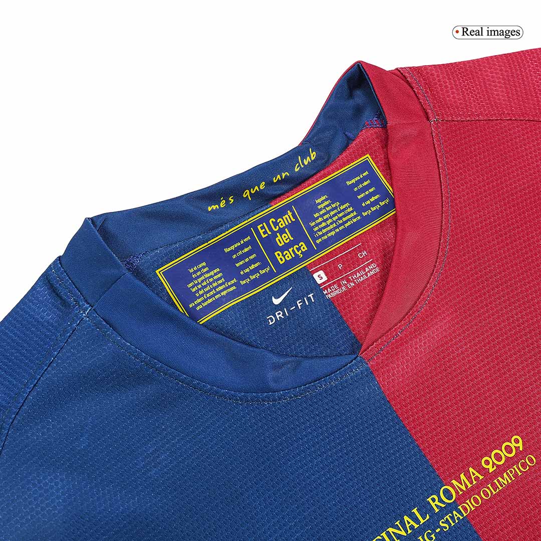 Retro Barcelone Domicile Maillot 2008/09 - UCL Final
