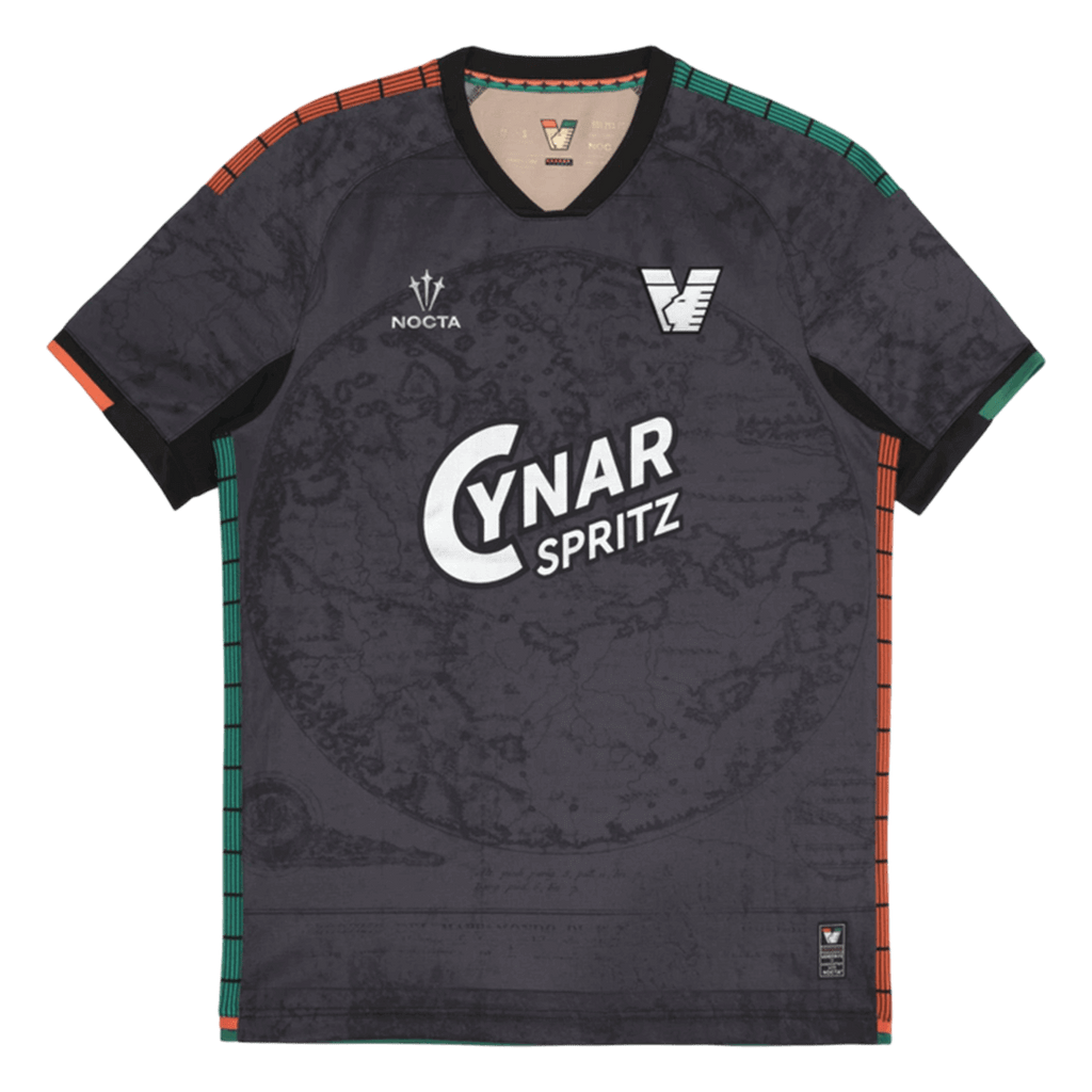 Venezia FC Domicile Maillot 2025/26 Noir Grande Taille