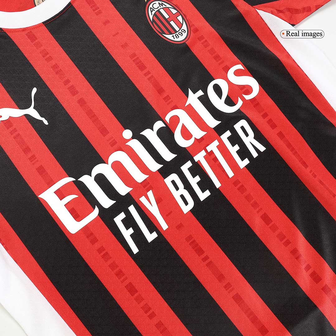 PULISIC #11 Milan AC Domicile Maillot 2024/25 Authentique