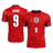KANE #9 Angleterre Extérieur Maillot - Coupe du Monde 2026 Rouge