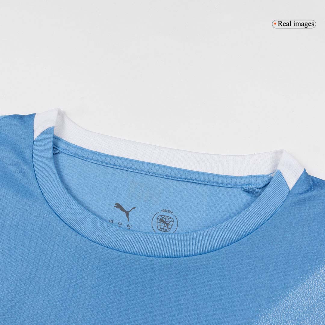 CHERKI #10 Manchester City Domicile Maillot 2025/26 Bleu - Super
