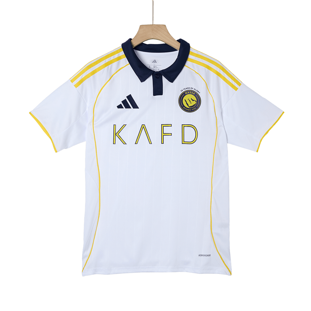 RONALDO #7 Al Nassr Third Maillot 2025/26 Blanc