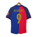 KLUIVERT #9 Retro Barcelona Domicile Maillot 1999/00-100th Anniversaire