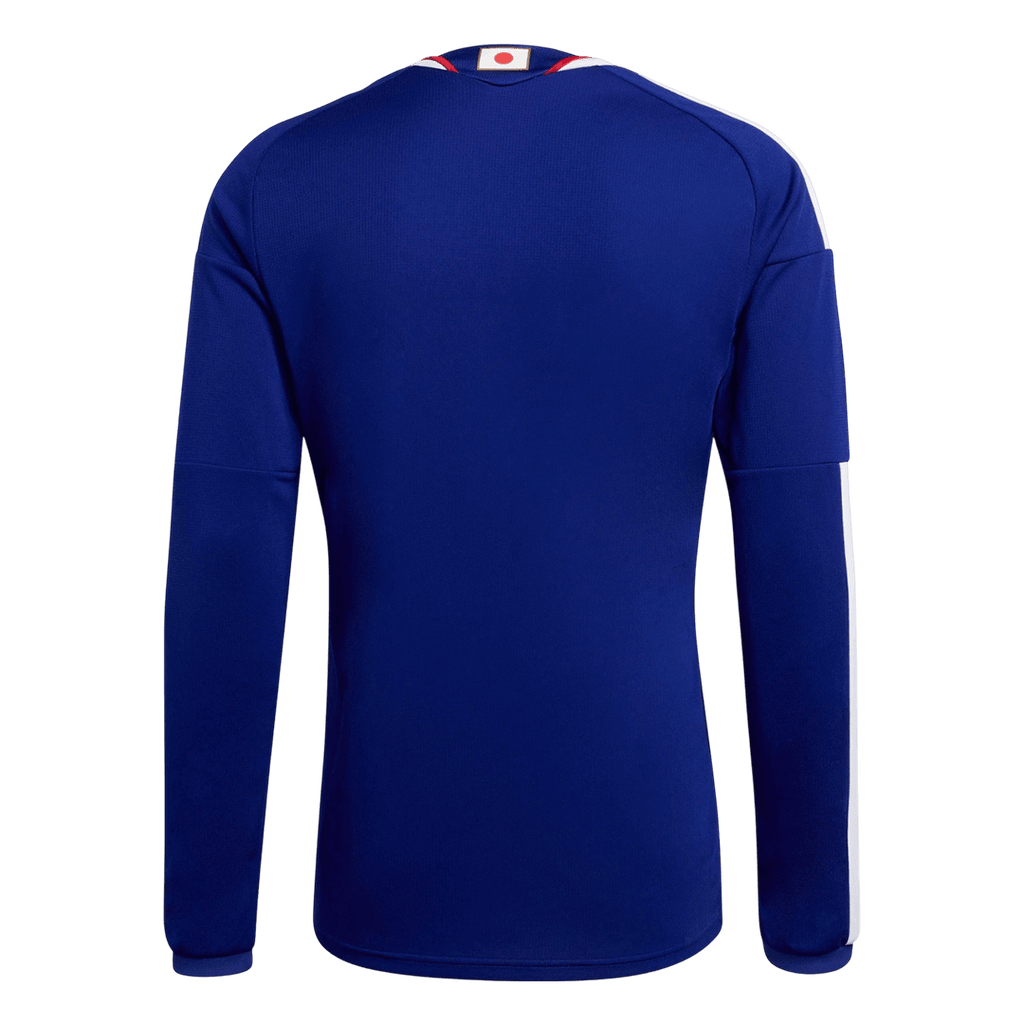 Japon Domicile Maillot Manches Longues - Coupe du Monde 2026 Bleu marine Grande Taille